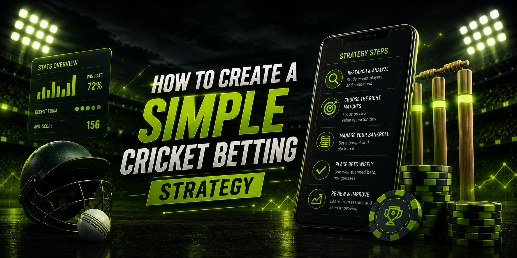 Create a Simple Cricket Betting Strategy