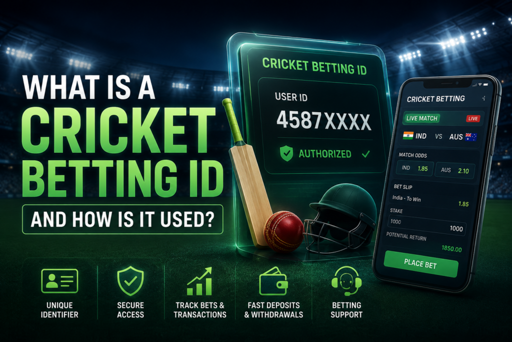 What Is a Cricket Betting ID and How Is It Used