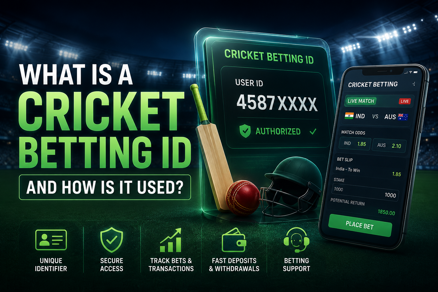 What Is a Cricket Betting ID and How Is It Used