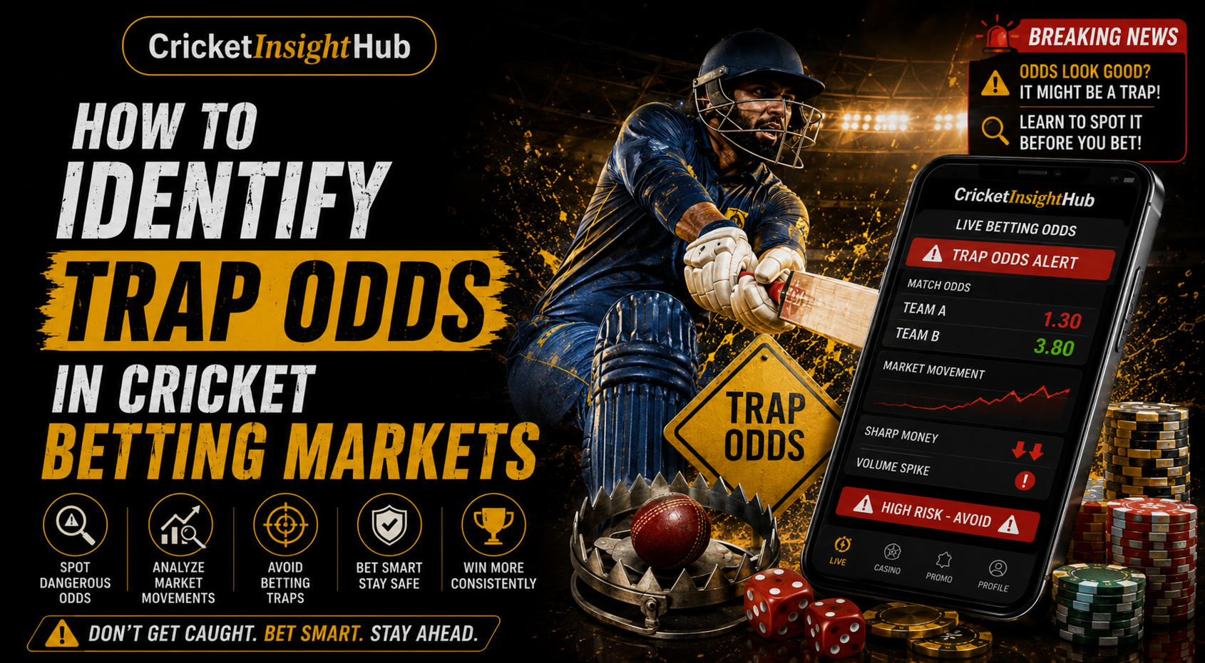 Trap Odds Cricket Betting