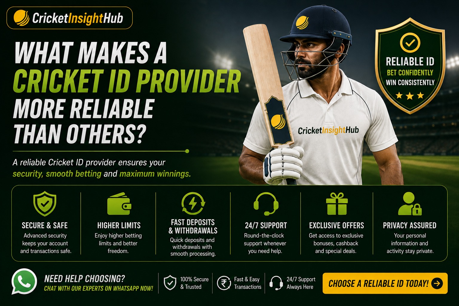 Trusted Cricket Betting ID Provider
