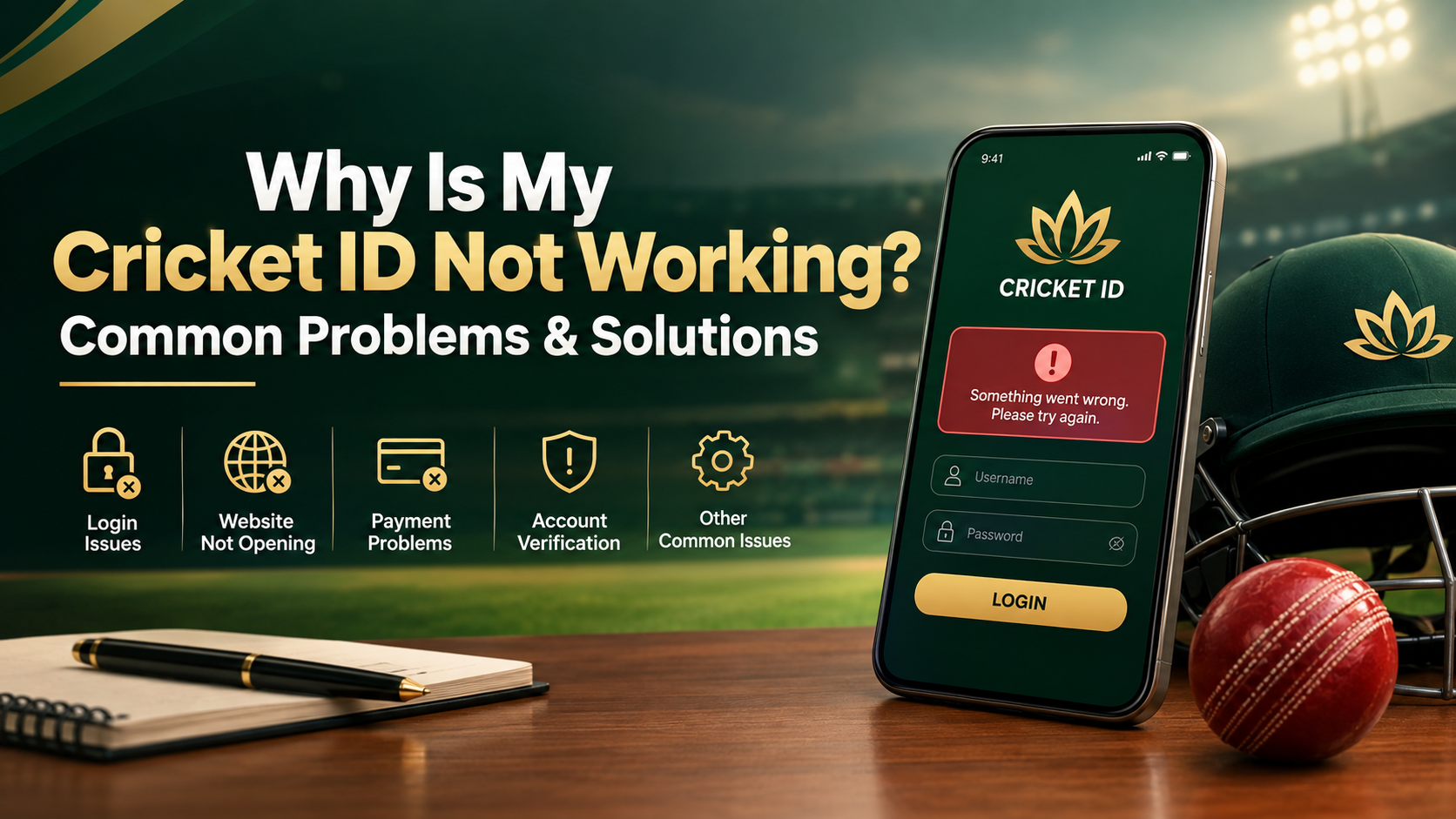 Why Is My Cricket ID Not Working? Common Problems & Solutions